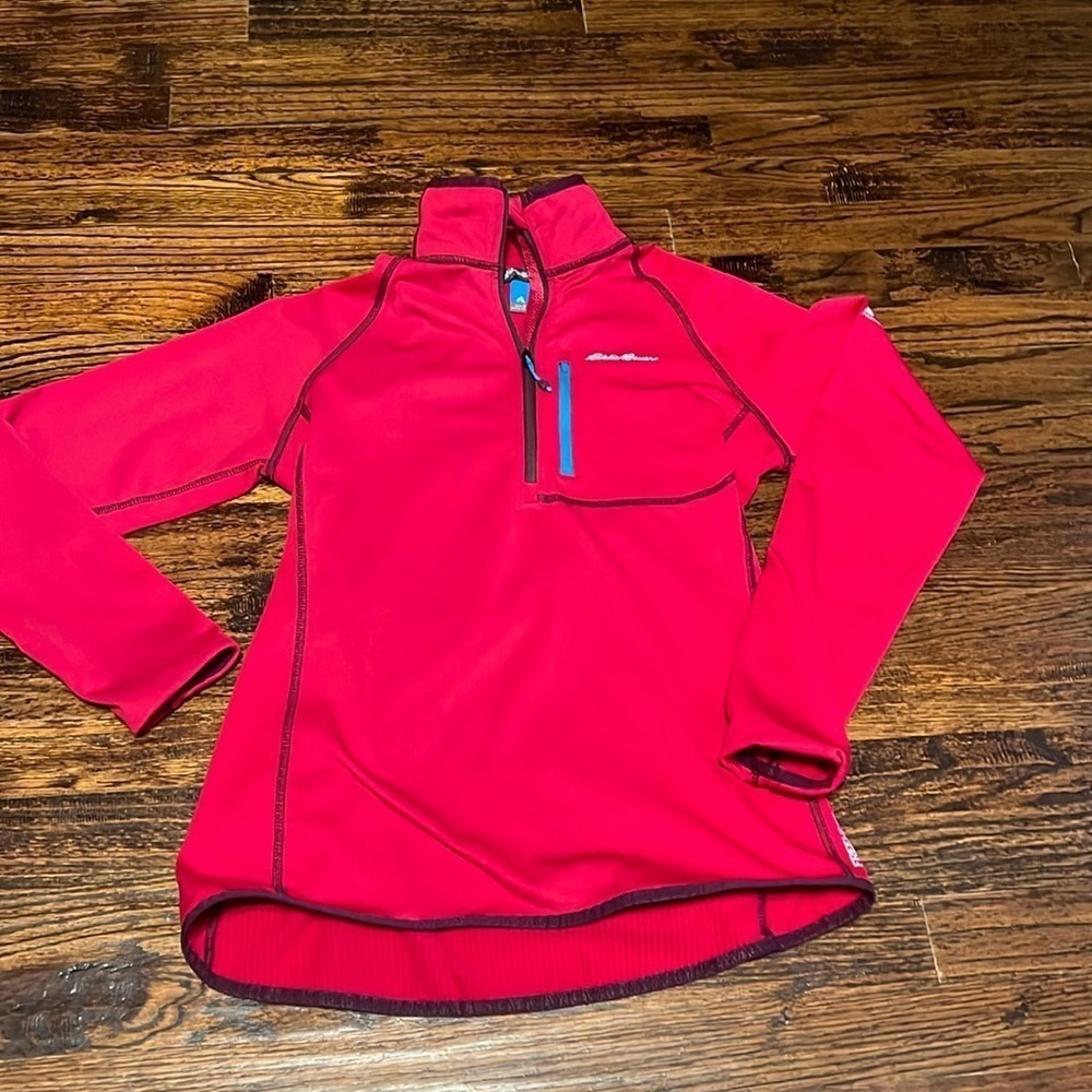 Women’s Eddie Bauer pink 1/2 zip S